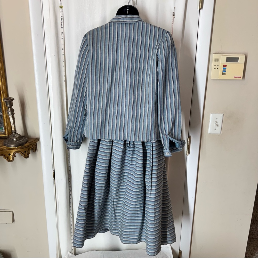 Vintage Act III Striped Skirt Set - Picture 3 of 7